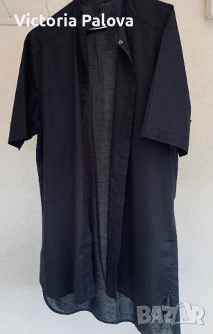 BIBI GHOST Дания тънка туника/рокля-риза, снимка 2 - Туники - 40687681