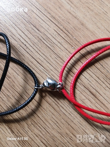 магнитни гривни за двойки, снимка 3 - Гривни - 54234620