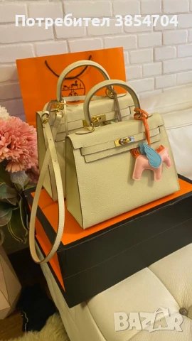 чанта Ермес Mini Kelly 28см*Кели*HERMES KELLY, снимка 3 - Чанти - 43483309