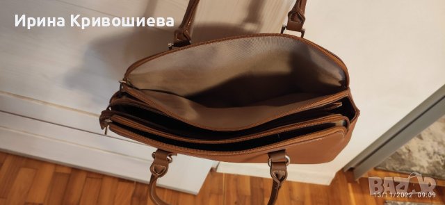 Двуцветна чанта, изкуствена кожа, снимка 3 - Чанти - 38653739