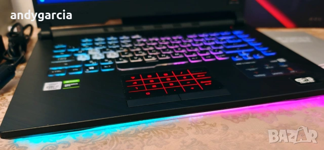 ASUS ROG STRIX G15/ NVidia GTX 1660ti 6GB/Core i7-10750H/16GB RAM/512G SSD/15.6 144Hz FHD IPS, снимка 10 - Лаптопи за игри - 54018663