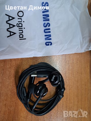 Оригинални слушалки Samsung AKG M21 и M23 usb type-C, снимка 2 - Слушалки, hands-free - 42620894
