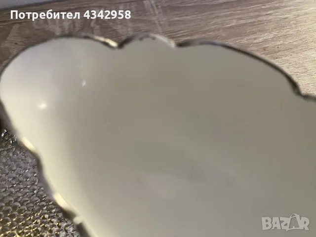за Bazar.bg на български:

🌸 Винтидж комплект за захар и сметана с декоративен поднос.1940-1960г., снимка 5 - Други ценни предмети - 55979983
