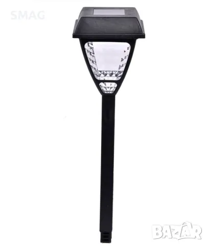 Слънчев фенер соларна лампа - черена 41см S_1140674, снимка 2 - Соларни лампи - 49903708