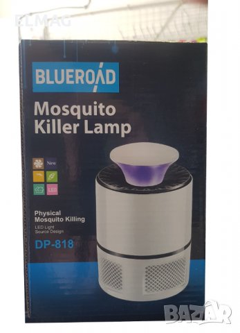 Екстерминатор против комари Anti-Mosquito LED ,,DP-818''  , снимка 6 - Друга електроника - 29249813