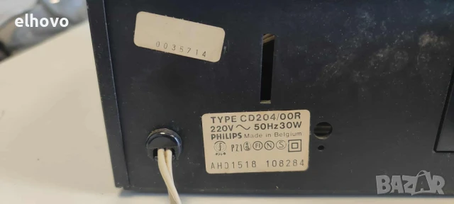 CD player Philips CD204, снимка 5 - Ресийвъри, усилватели, смесителни пултове - 51362737