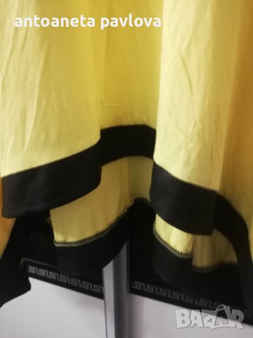 жълта макси туника , снимка 6 - Туники - 24860043