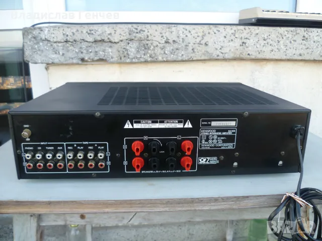 Усилвател KENWOOD KA-550 #2, снимка 6 - Ресийвъри, усилватели, смесителни пултове - 49363852