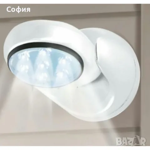 LED лампа с датчик за движение и 360-градусов въртящ ,  Light angel R LED7, снимка 3 - Лед осветление - 47483484