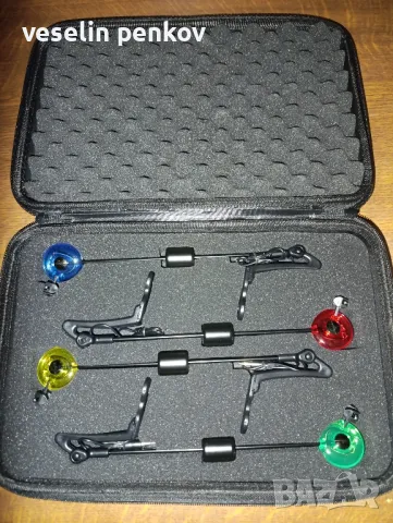 Обтегачи за сигнализатори 4 броя в защитен кейс - Нови., снимка 1