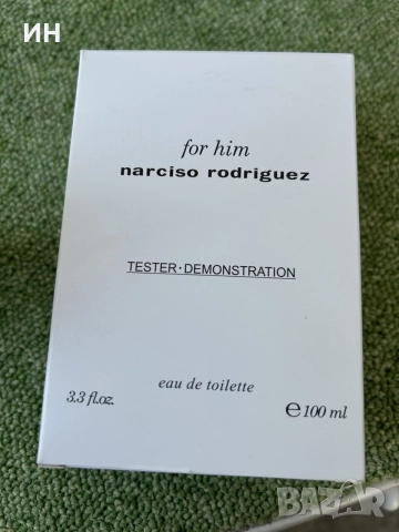 Продавам оригинален Narciso Rodriguez For Him Eau de Toilette,100 мл, тестер, Made in France. , снимка 5 - Мъжки парфюми - 55998057