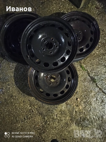 Стоманени джанти 5по112тоуран,голф5,Сеат ,шкода, снимка 2 - Гуми и джанти - 52895321