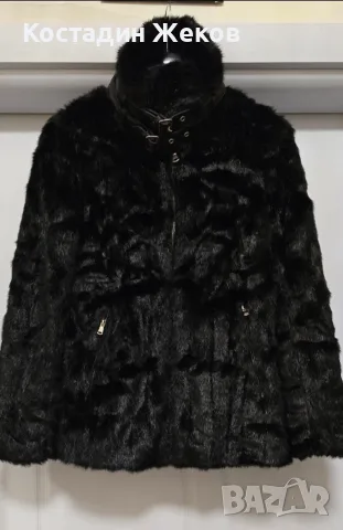 Ново . Дамско пухено палто. ZARA WOMAN. 