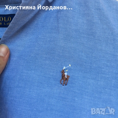 Дамска риза с къс ръкав от Polo Ralph Lauren с бродирано лого,ХС, снимка 4 - Ризи - 54326247