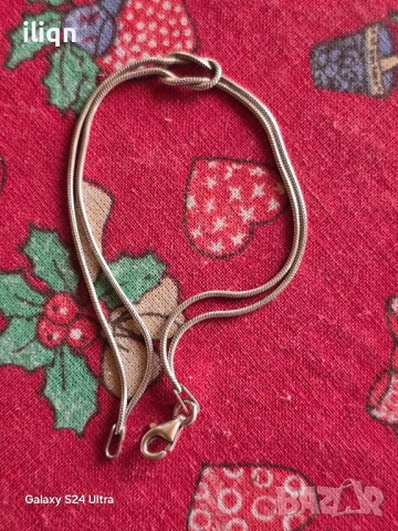 Сребърна гривна. 17 см. Цена 24,99 лв. За Севлиево безплатна доставка.