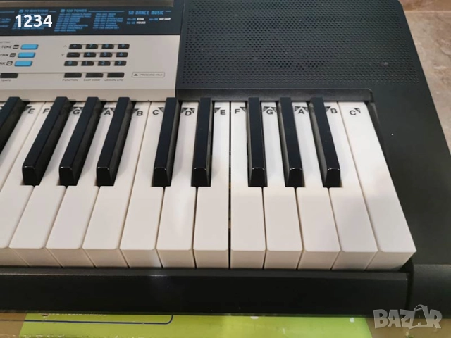 КАТО НОВ синтезатор клавир CASIO LK-136 пиано с плътни светещи клавиши 5 октави, снимка 8 - Синтезатори - 52049716