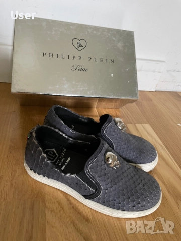 Детски мокасини Philipp Plein 