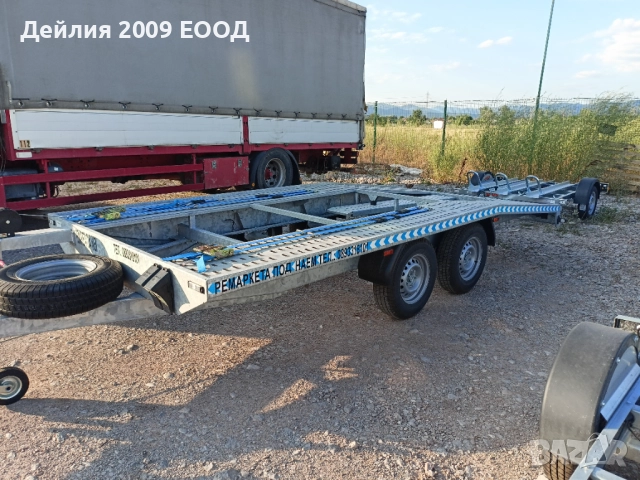 Автоплатформи / платформи / ремаркета под наем / Транспорт, снимка 9 - Ремаркета - 51915392