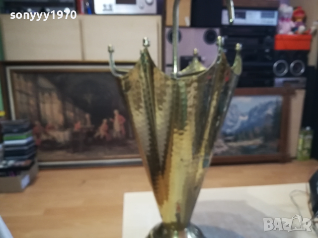 ЧАДЪР-61Х30СМ-ПОСТАВКА ЗА ЧАДЪРИ-ВНОС ГЕРМАНИЯ 1103241706, снимка 5 - Антикварни и старинни предмети - 44715465