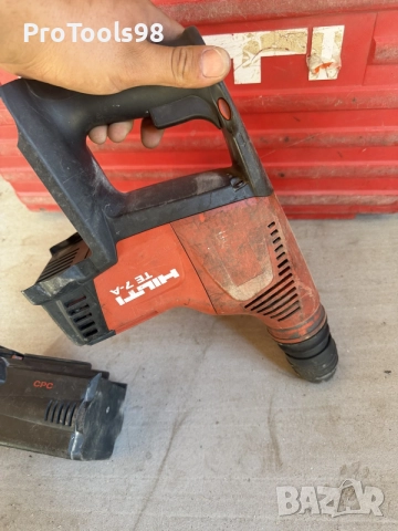 Hilti TE 7-A 36V + подарък батерия, снимка 4 - Перфоратори - 54338311
