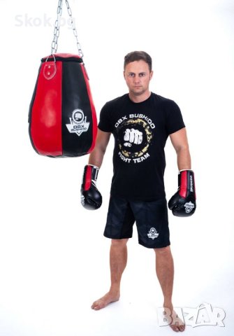 Боксов комплект: 30 кг. ударна круша + стойка за таван + верижен метър + ръкавици, снимка 6 - Бокс - 40770575