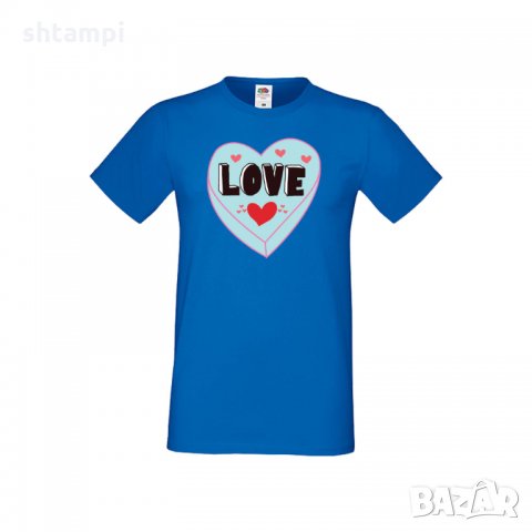 Мъжка тениска Свети Валентин Love 4, снимка 2 - Тениски - 35649942