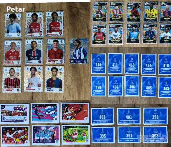 Стикери Topps Шампионска Лига Champions League 2024/25, снимка 9 - Колекции - 51072425