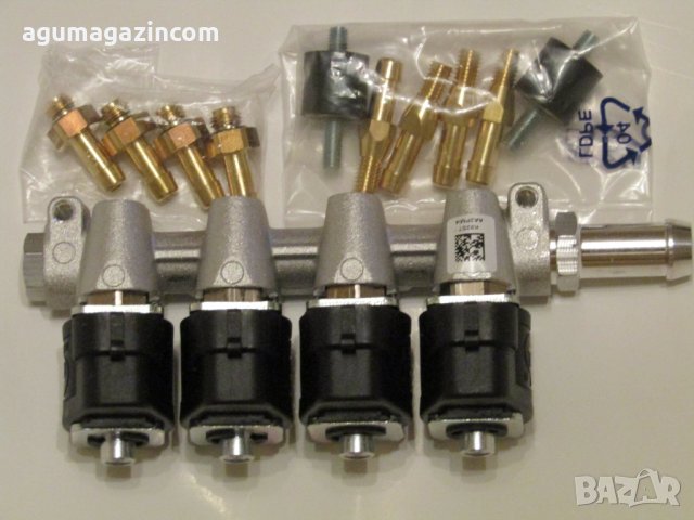Газов инжектор RAIL IG1 APACHE HD 4 цилиндъра 2 ohm, снимка 2 - Части - 42846221