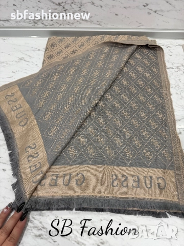 Guess шал кашмир и коприна, снимка 6 - Шалове - 52820781