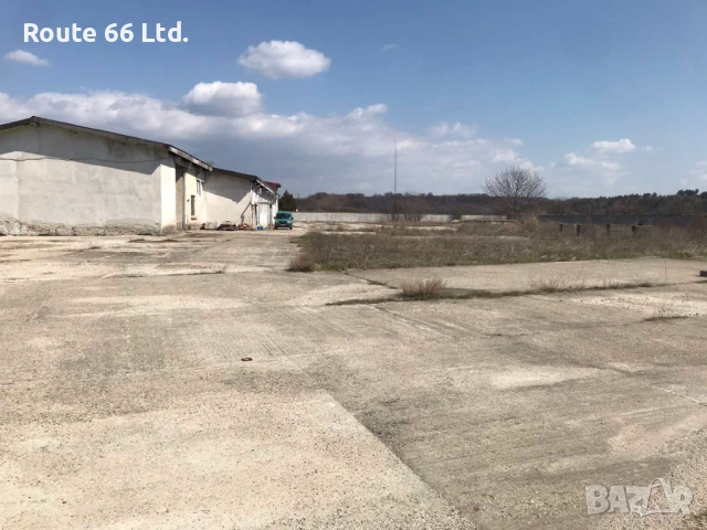 Индустриална база до АМ Тракия – халета 1000 м² + двор 7300 м² – ТИР достъп, снимка 8 - Производствени сгради - 54119859