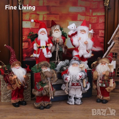 Фигурка Дядо Коледа в традиционно облекло, 30 см. SD28, снимка 6 - Декорация за дома - 52105007