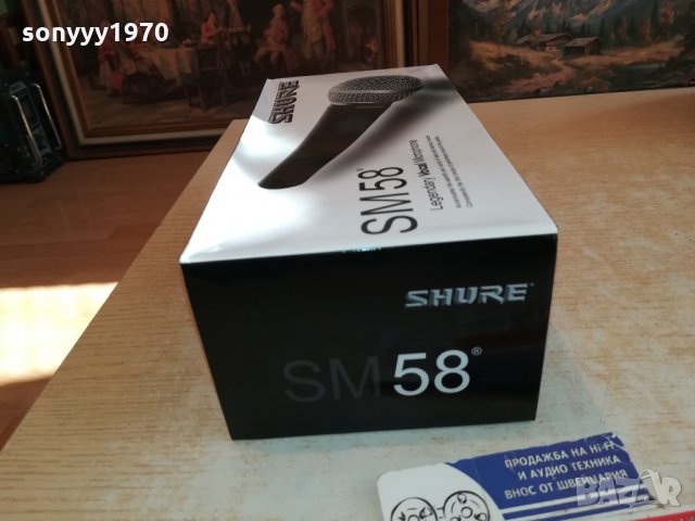 SHURE SM58 PROFI MIC 2201222030, снимка 6 - Микрофони - 35526548