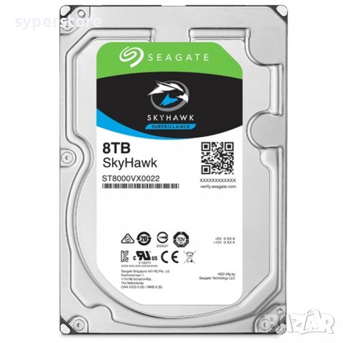 HDD твърд диск, 8TB, Seagate Surveillance, SS300455, снимка 1 - Твърди дискове - 38694811