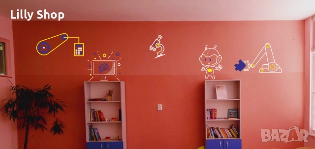 СТИКЕРИ ЗА STEM КАБИНЕТИ | ДЕКОРАЦИЯ ЗА УЧИЛИЩА | STEM СРЕДА, снимка 6 - Копирни услуги - 54223090