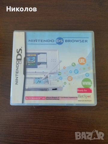 Продавам игра/софтуеър Nintendo DS Browser