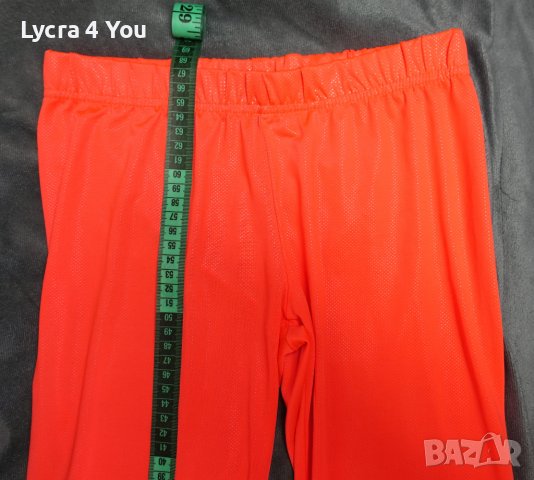 XS/S размер тънко оранжево клинче с блясък, снимка 8 - Клинове - 36721484