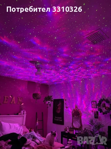 LED Галатически Проектор с лазер 