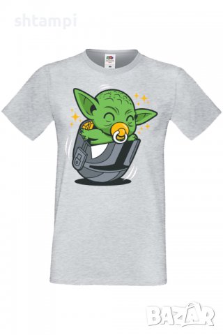 Мъжка тениска Star Wars baby yoda 3,Междузвездни войни,Филм,Изненада,Подарък,Повод,, снимка 5 - Тениски - 37718189