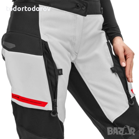 Дасмки текстилен мото панталон SHIMA DUNE WP White/Fluo, снимка 2 - Аксесоари и консумативи - 51871338