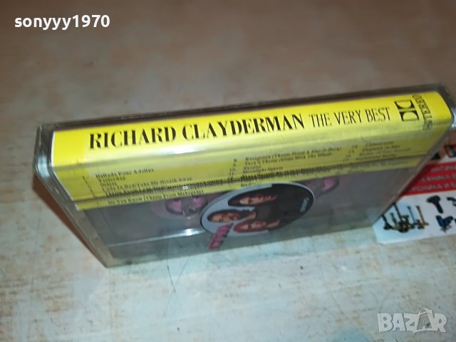 RICHARD CLAYDERMAN-КАСЕТА 2809221806, снимка 8 - Аудио касети - 38150002