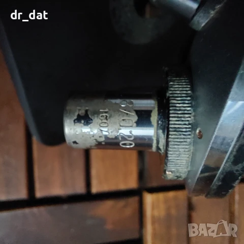 Стар микроскоп Carl Zeiss Jena, снимка 9 - Антикварни и старинни предмети - 38341458