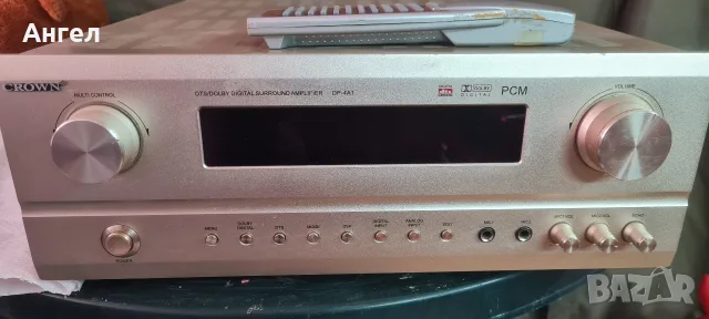 Ресийвър Crown DP-4A1, снимка 3 - Ресийвъри, усилватели, смесителни пултове - 56443389