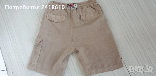 Saint Barth MC2 Italy Cargo Short  / Len - Лен  Mens Size L / 34 НОВО!ОРИГИНАЛ! Мъжки Ленени Къси Па, снимка 6 - Къси панталони - 54220797