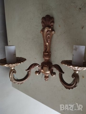 Бароков аплик за стена, снимка 5 - Лампи за стена - 42260881