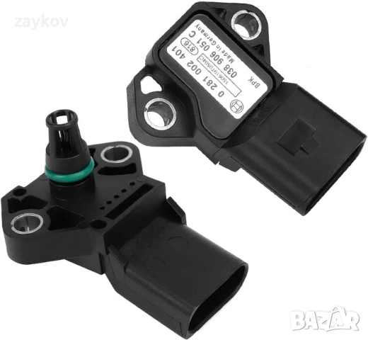 SANON Boost MAP сензор за налягане във всмукателния колектор, подходящ за Audi 0281002401
, снимка 7 - Части - 44693627