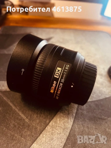 Nikon AF-S DX 35mm f/1.8G, снимка 4 - Обективи и филтри - 54059408
