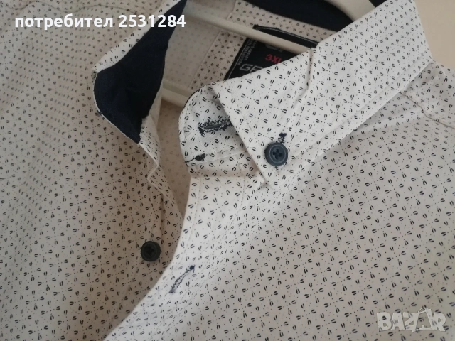 Нова мъжка елегантна жълта риза , черна риза, размер  М/Л , размер M/L, снимка 16 - Ризи - 52116518