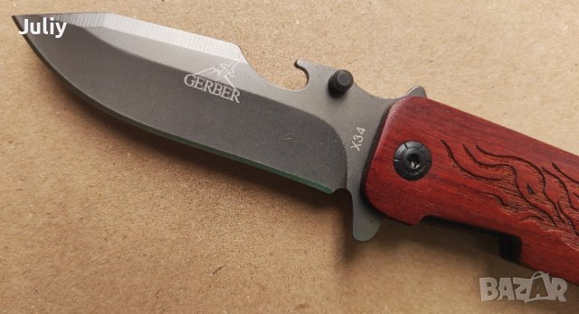 Сгъваем нож Gerber X34 / Browning X45, снимка 8 - Ножове - 11572841