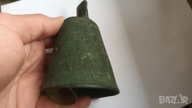 Стар чан,бронз,хлопка,19в,османски възрожденски,камбанка,звънче