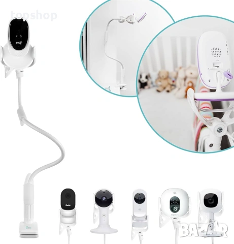 Универсална стойка за бебефон Flexi Twist – Гъвкава, без пробиване , снимка 2 - Бебефони - 53379413